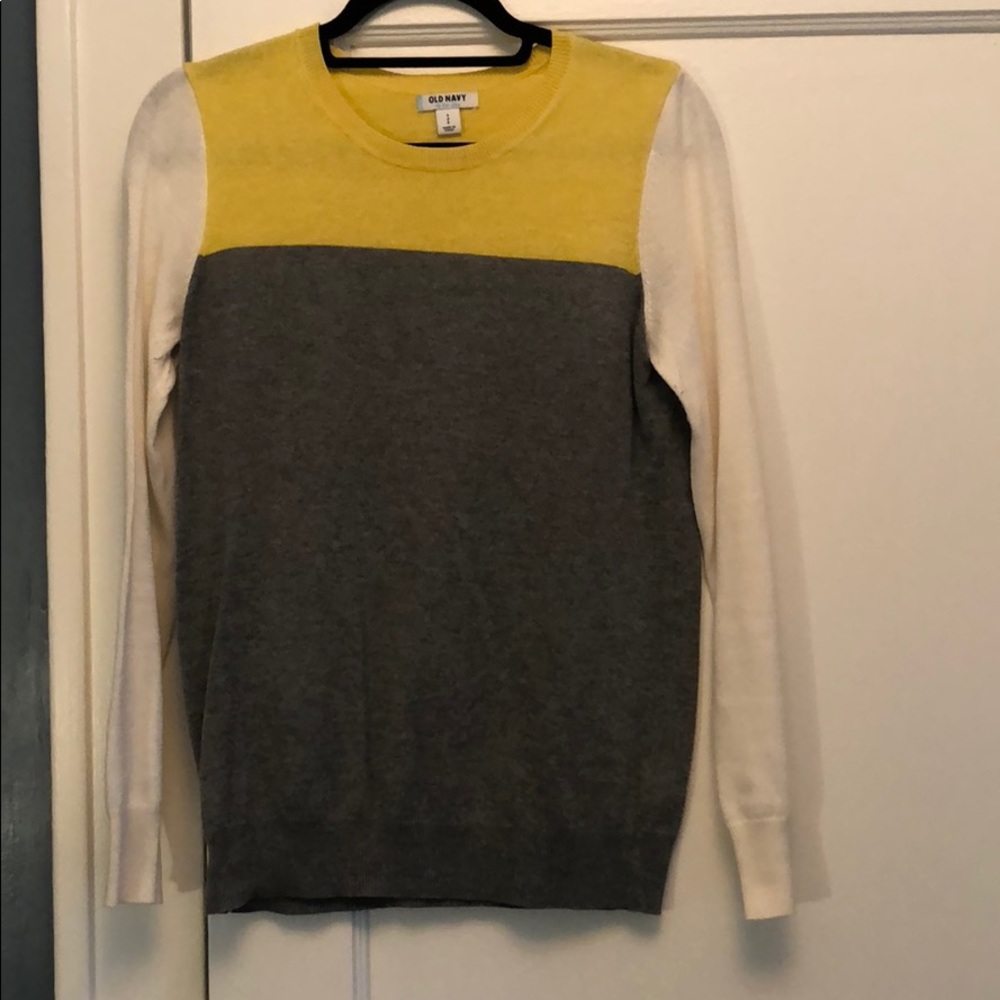 Old Navy color block sweater